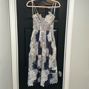 Self Portrait lace dress